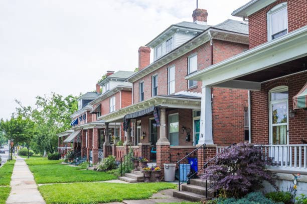 Four-family rental property